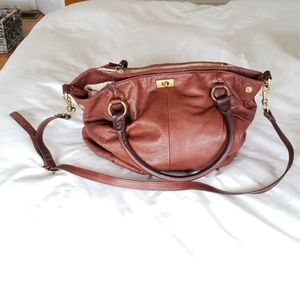 J. Crew Brompton Italian leather hobo bag
